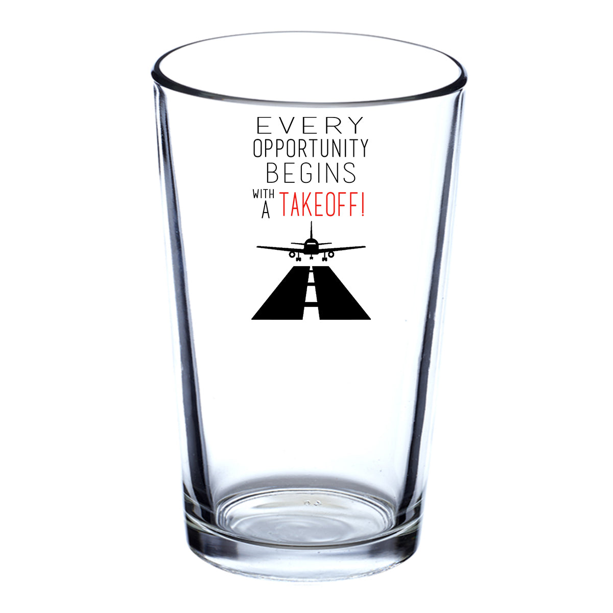 Every Opportunity Designed Beer & Water Glasses