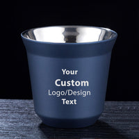 Thumbnail for Custom Design Image Logo Designed Double Wall Stainless Steel Coffee Mugs