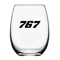 Thumbnail for 767 Flat Text Designed Water & Drink Glasses