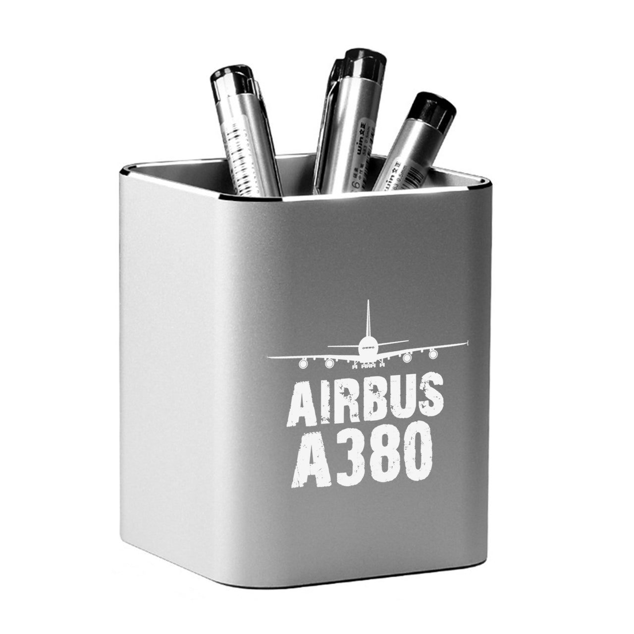 Airbus A380 & Plane Designed Aluminium Alloy Pen Holders