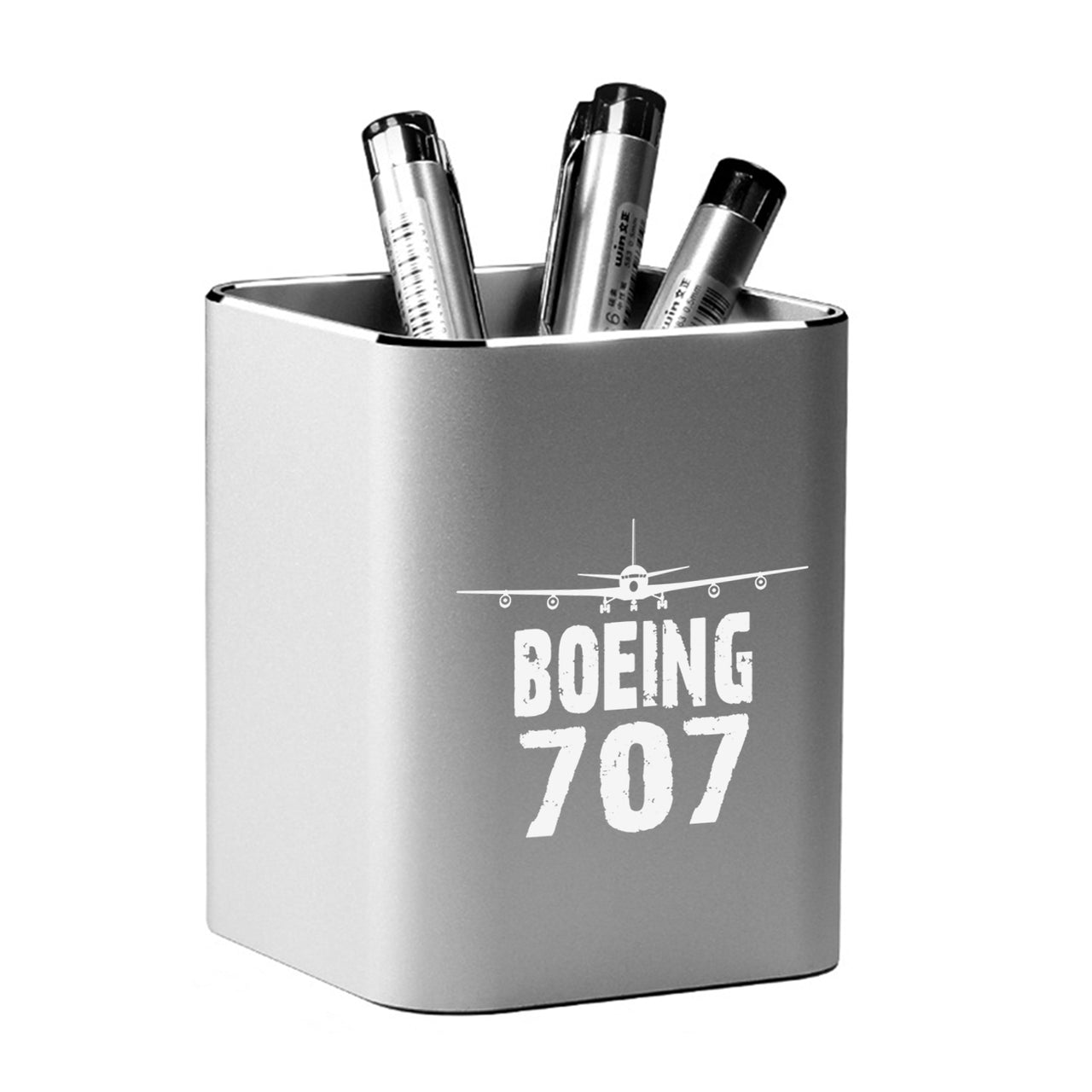 Boeing 707 & Plane Designed Aluminium Alloy Pen Holders