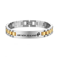 Thumbnail for Air New Zealand Airlines Designed Stainless Steel Chain Bracelets