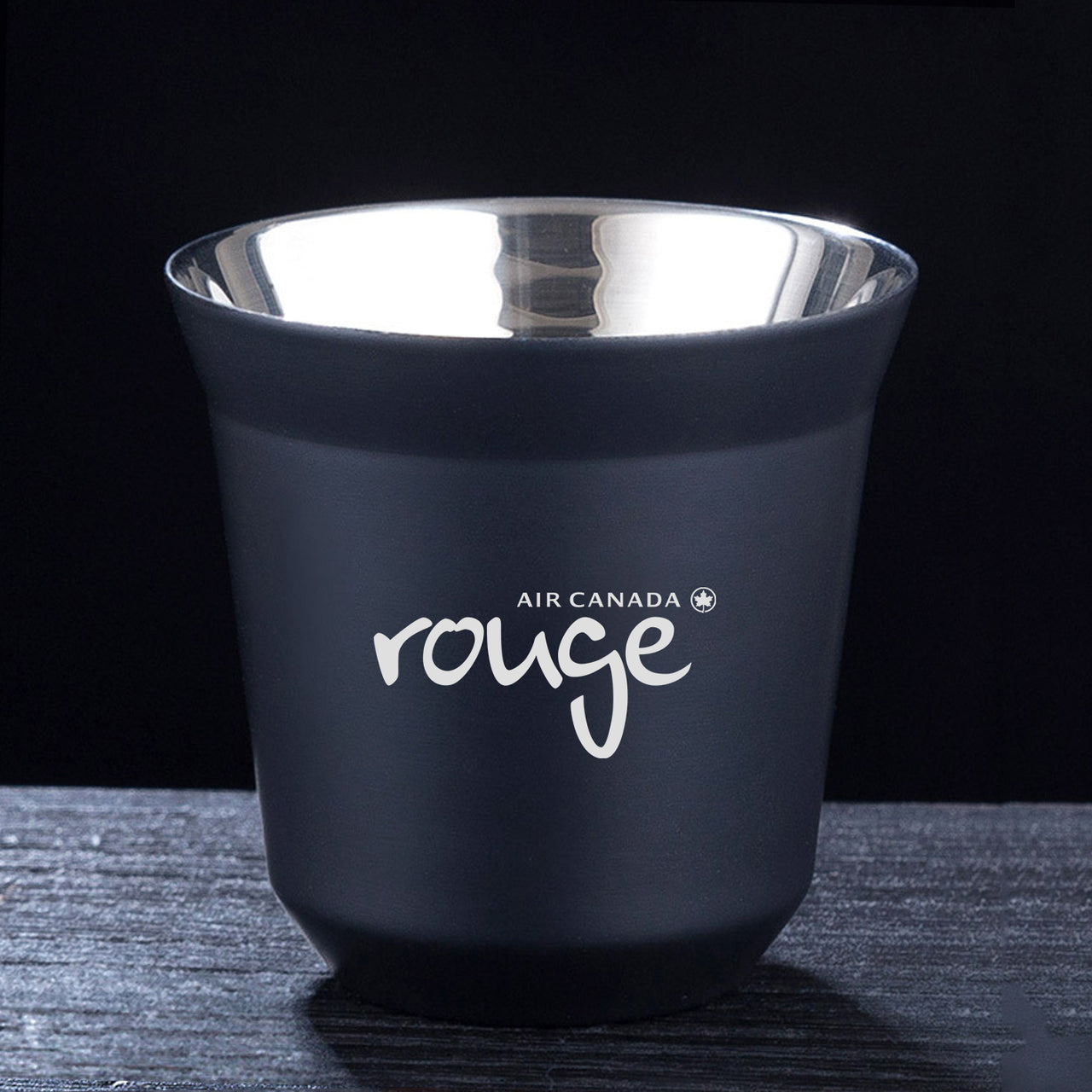 Air Canada rouge Airlines Designed Double Wall Stainless Steel Coffee Mugs