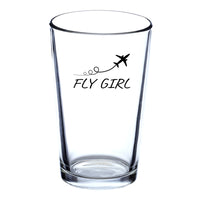 Thumbnail for Just Fly It & Fly Girl Designed Beer & Water Glasses