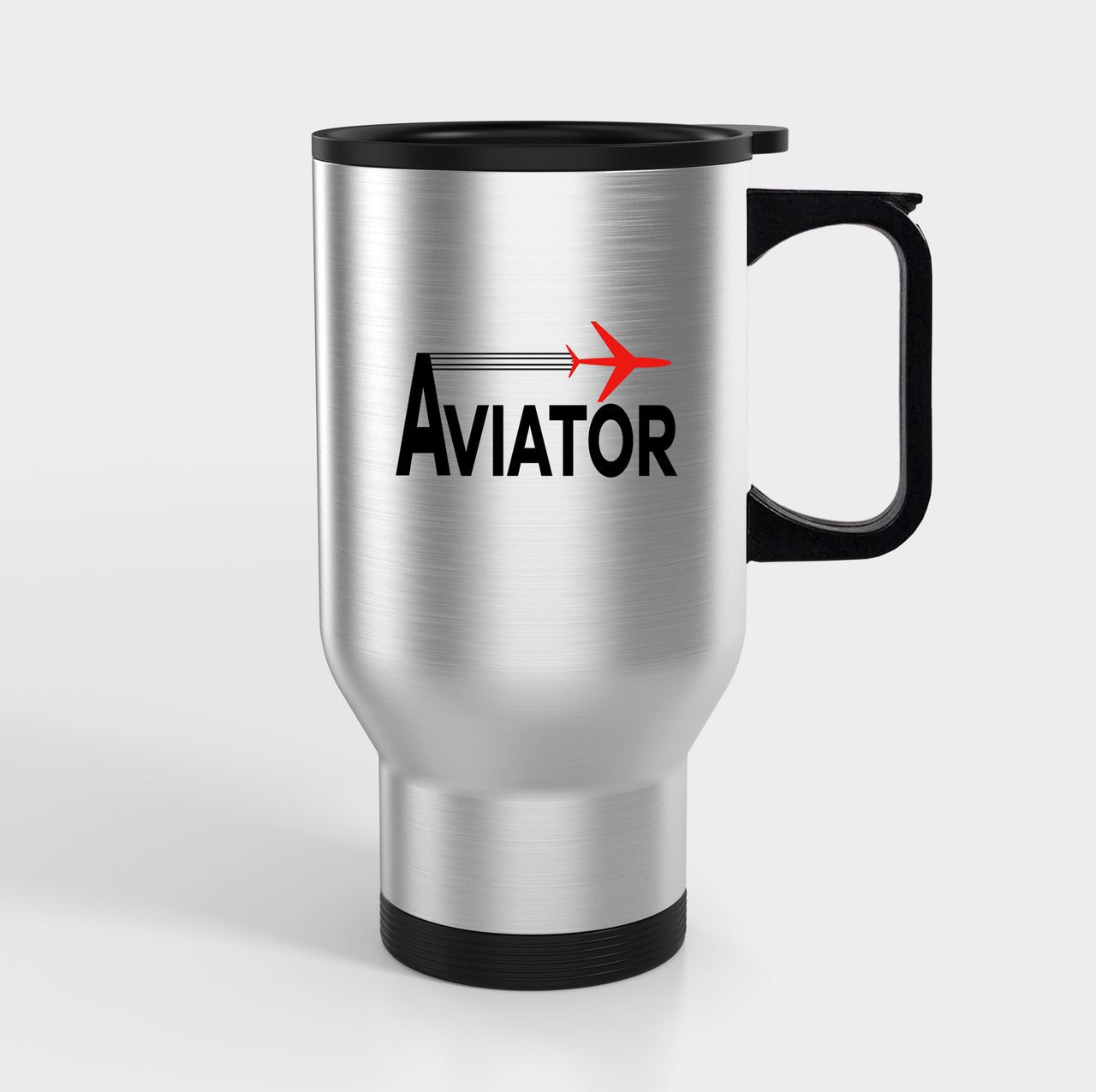 Aviator Designed Travel Mugs (With Holder)