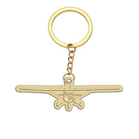 Thumbnail for Cessna 172 Silhouette Designed Hollow Key Chains