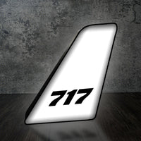 Thumbnail for 717 Flat Text Designed Led Aircraft Tail & 3D Lamp - view 2
