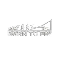 Thumbnail for Born To Fly Glider Designed Hollow Pins