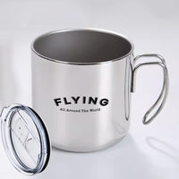 Thumbnail for Flying All Around The World Designed Stainless Steel Portable Mugs