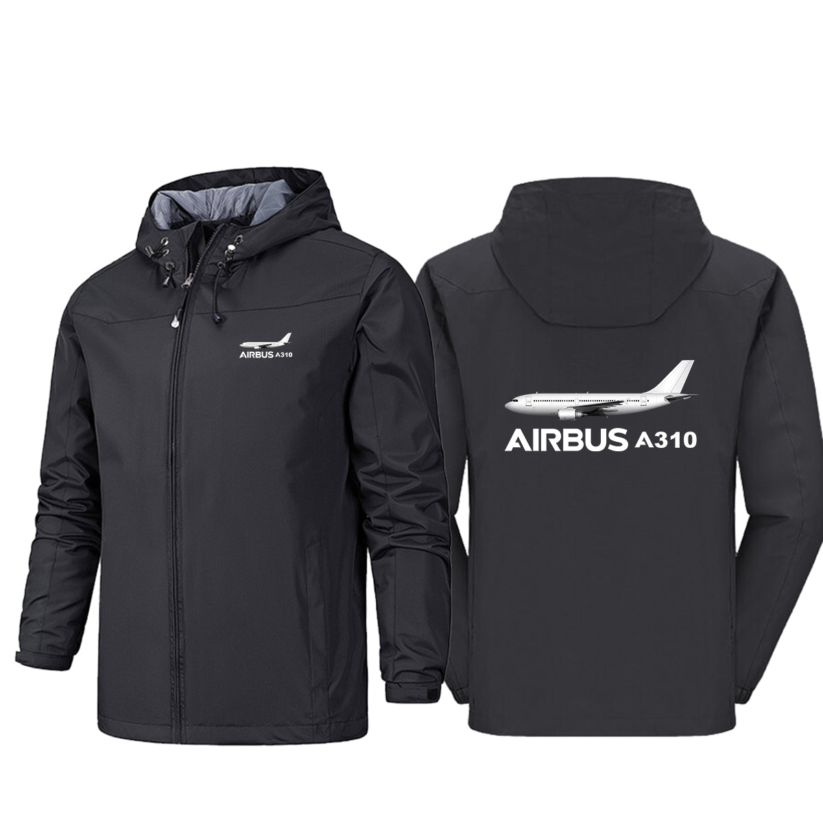 The Airbus A310 Designed Rain Jackets & Windbreakers