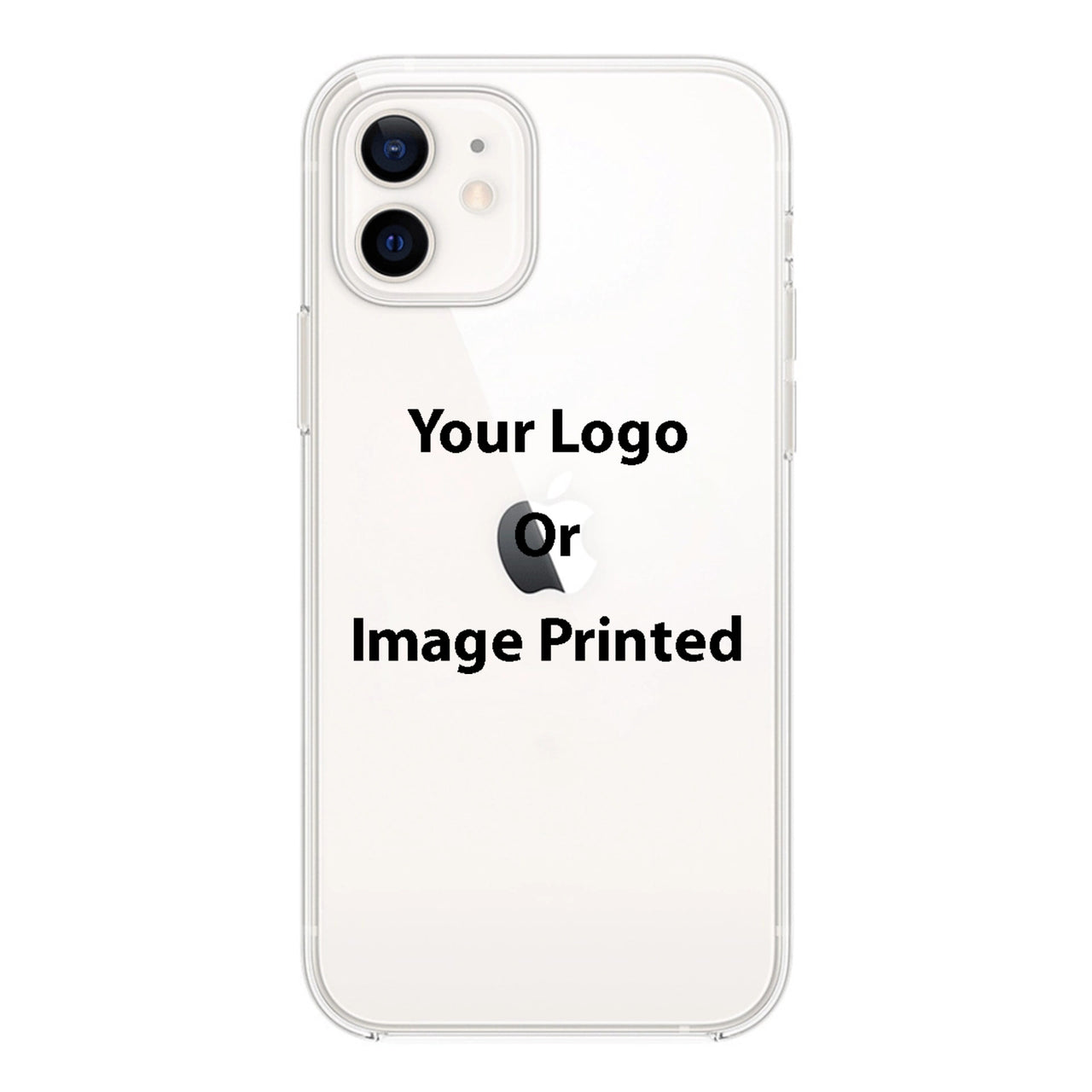 Custom Design Image Logo Designed Transparent Silicone iPhone Cases