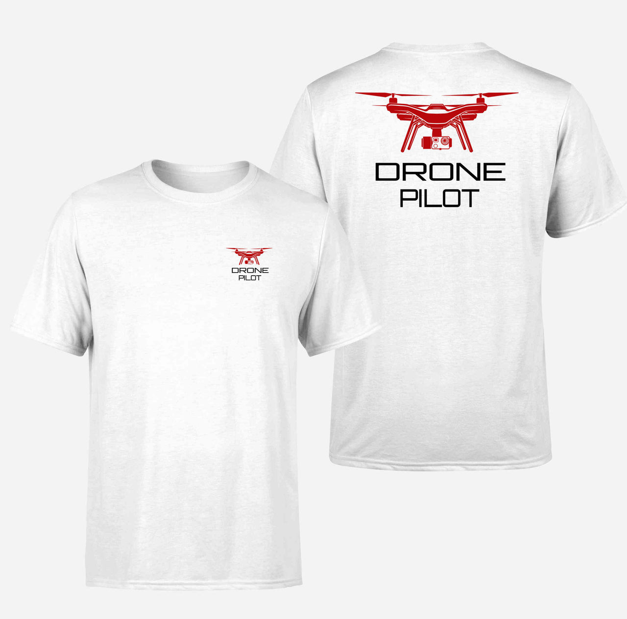 Drone Pilot Designed Double-Side T-Shirts
