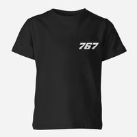 Thumbnail for 767 Flat Text Designed Children T-Shirts