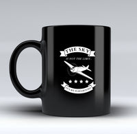 Thumbnail for The Sky is not the limit, It's my playground Designed Black Mugs
