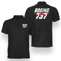 Thumbnail for Amazing Boeing 737 Designed Double Side Polo T-Shirts
