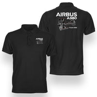 Thumbnail for Airbus A380 & Trent 900 Engine Designed Double Side Polo T-Shirts