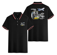 Thumbnail for Airbus A380 & GP7000 Engine Designed Stylish Polo T-Shirts (Double-Side)