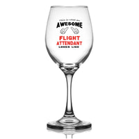 Thumbnail for Flight Attendant Designed Wine Glasses