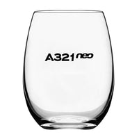 Thumbnail for A321neo & Text Designed Water & Drink Glasses