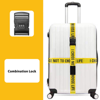 Thumbnail for Password Lock Crossbody Travel Case Tsa Sea Port Lock Support Luggage Strap Reinforcement