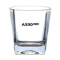 Thumbnail for A330neo & Text Designed Whiskey Glass
