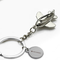 Thumbnail for Air Canada Designed Airplane Shape Key Chains