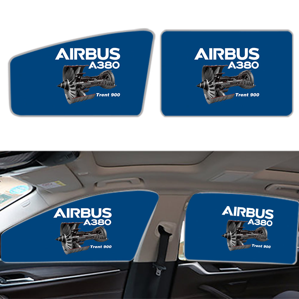 Airbus A380 & Trent 900 Engine Designed Car Sun Shade (Side window)