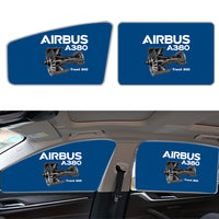 Thumbnail for Airbus A380 & Trent 900 Engine Designed Car Sun Shade (Side window)