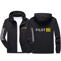Thumbnail for Pilot & Stripes (4 Lines) Sport & Running Jackets