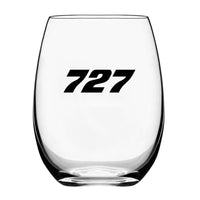 Thumbnail for 727 Flat Text Designed Water & Drink Glasses
