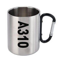 Thumbnail for A310 Text Designed Stainless Steel Outdoors Mugs