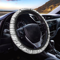 Thumbnail for Aviation Lovers Texts Designed Car Steering Wheel Cover