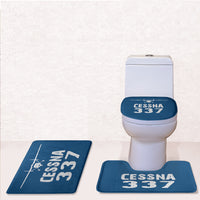 Thumbnail for Cessna 337 & Plane Designed Toilet Seat Cover Three-piece Set