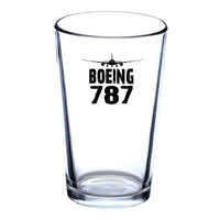 Thumbnail for Boeing 787 & Plane Designed Beer & Water Glasses