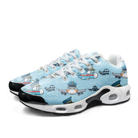 Thumbnail for Cartoon & Funny Airplanes Designed Air Cushion Running Shoes