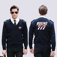 Thumbnail for Amazing Boeing 777 Designed Wool Pilot Sweaters