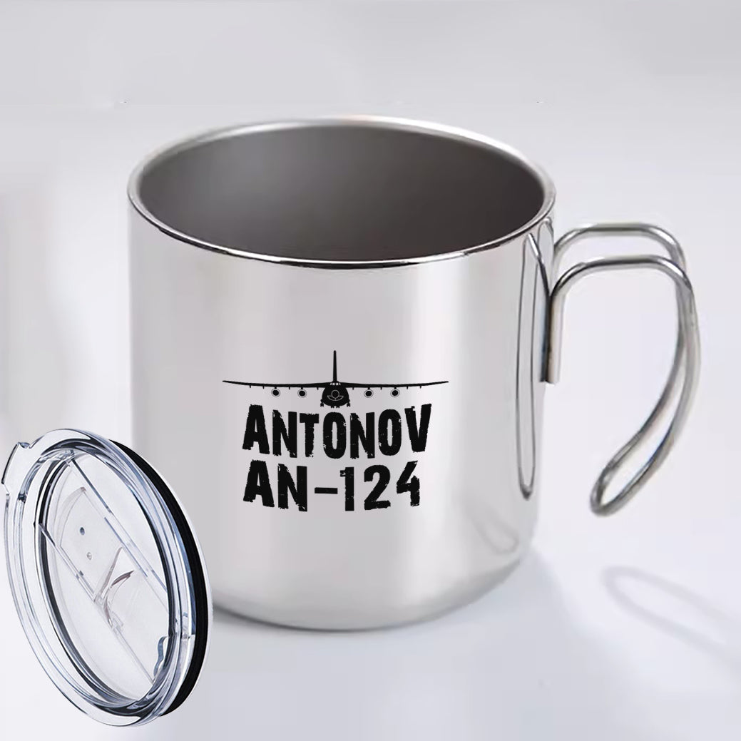 Antonov AN-124 & Plane Designed Stainless Steel Portable Mugs