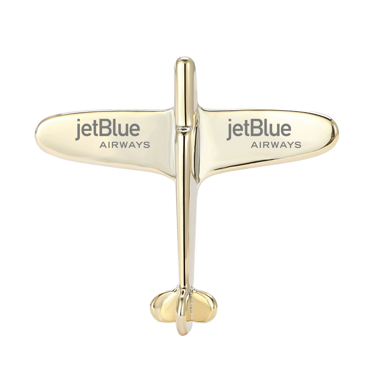 jetBlue Airways Airlines Designed Airplane Shape Brooches