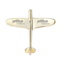 Thumbnail for jetBlue Airways Airlines Designed Airplane Shape Brooches