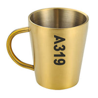 Thumbnail for A319 Text Designed Stainless Steel Coffee Mugs
