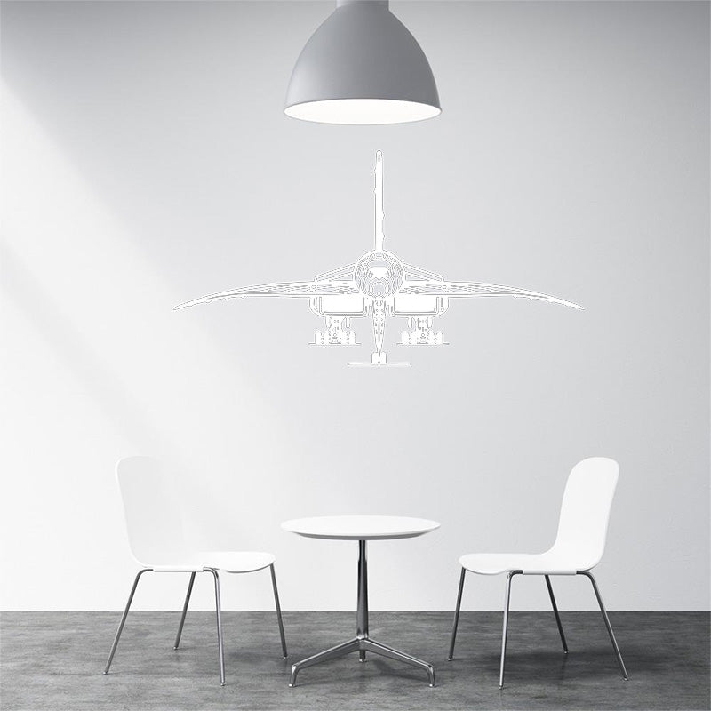 Face to Face with Concorde Designed Wall Sticker