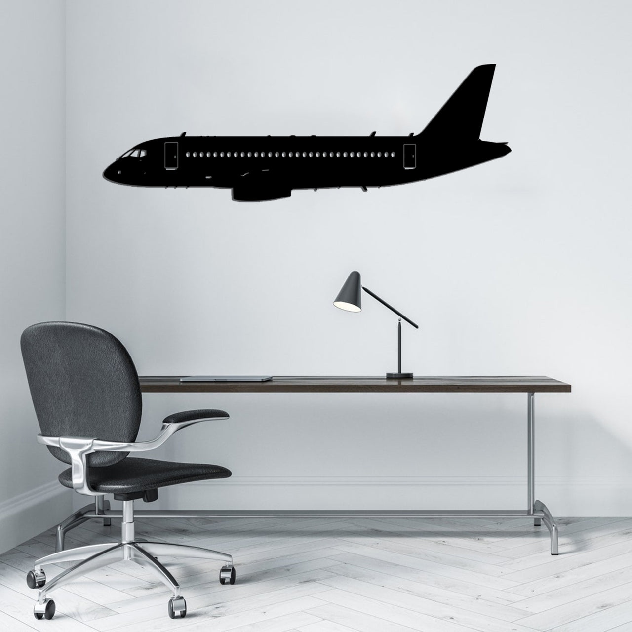 Sukhoi Superjet 100 Designed Wall Metal Signs