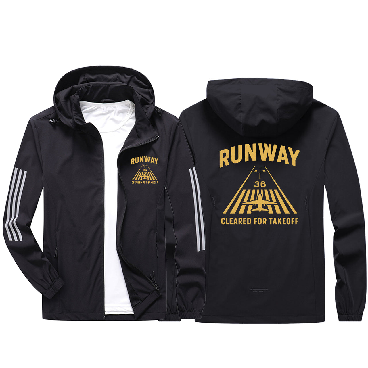 Cleared For Takeoff Design Sport & Running Jackets