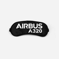 Thumbnail for Airbus A320 & Text Designed Sleep Masks