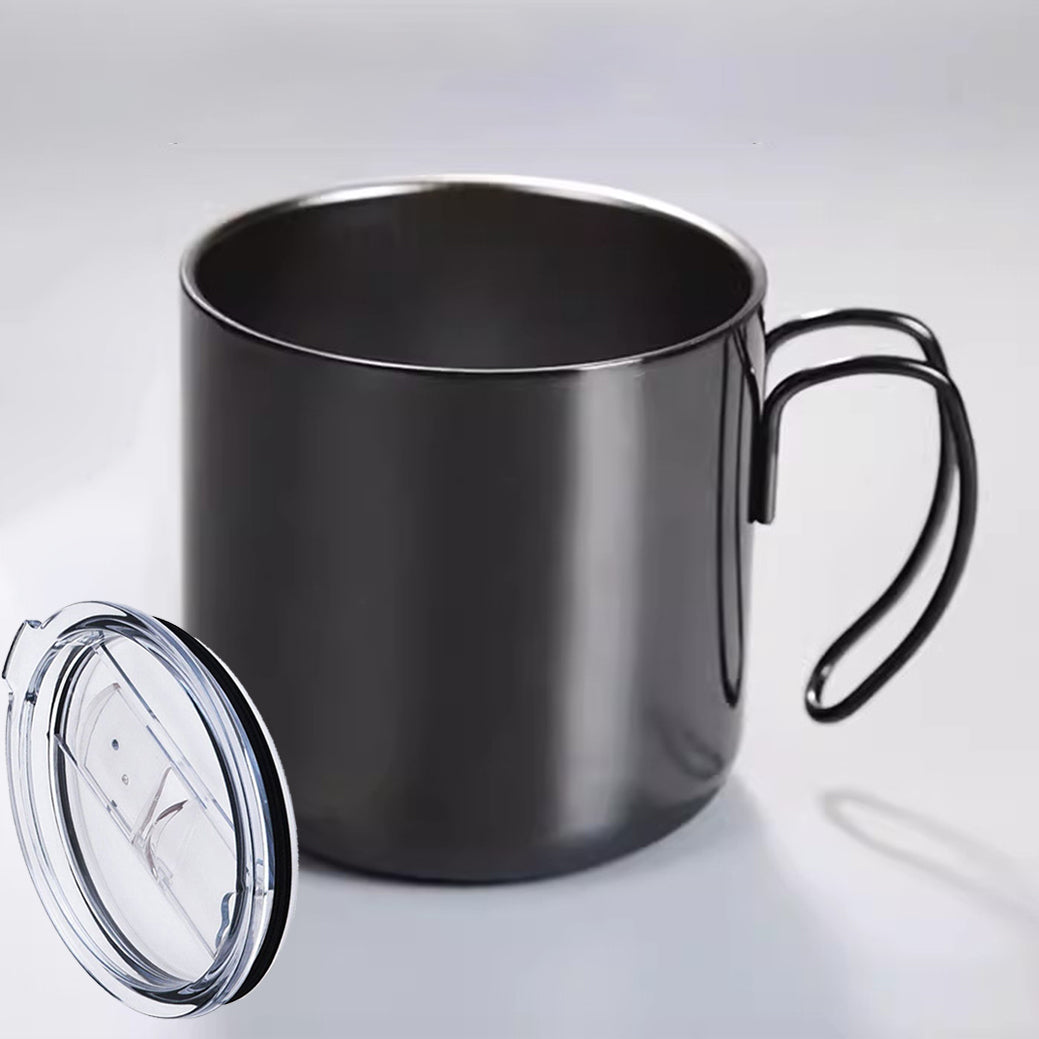 NO Designed Stainless Steel Portable Mugs