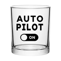 Thumbnail for Auto Pilot ON Designed Special Whiskey Glasses