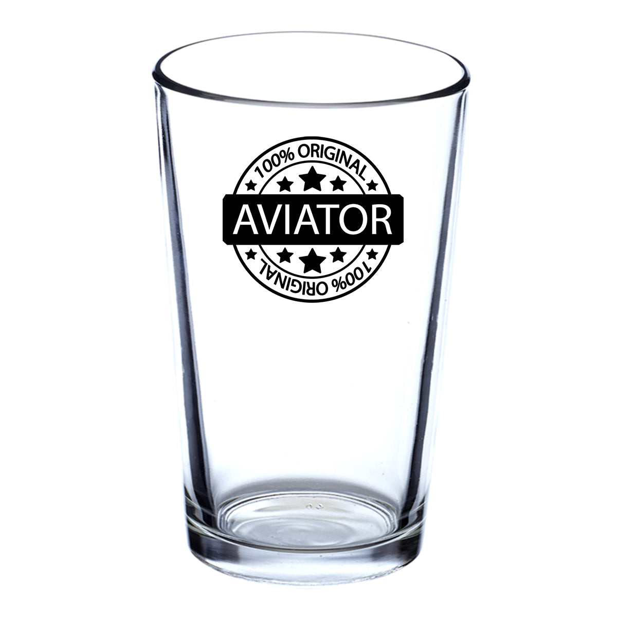 %100 Original Aviator Designed Beer & Water Glasses