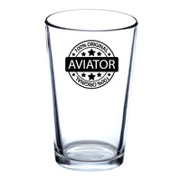 Thumbnail for %100 Original Aviator Designed Beer & Water Glasses