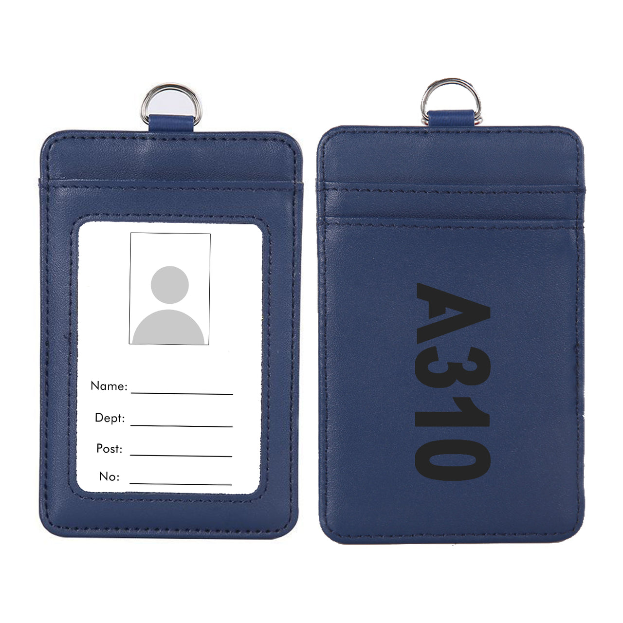 A310 Text Designed ID Card Holder
