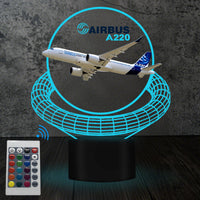 Thumbnail for Airbus A220 Designed 3D Lamp